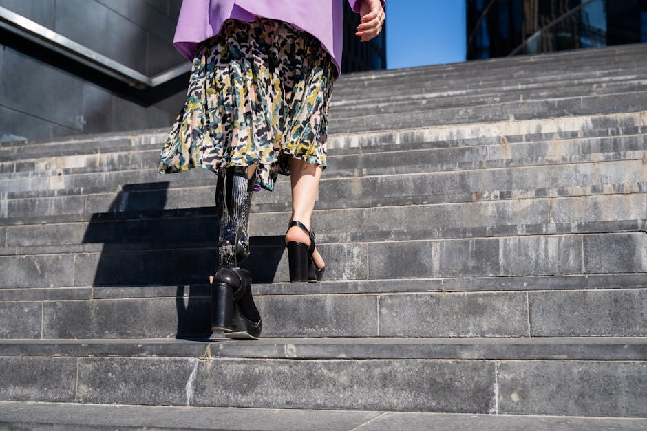 Knee Aches After Climbing Several Flights of Stairs